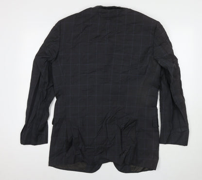 Mens UK Size 48 Ermenegildo Zegna Regular Grey Suit Jacket