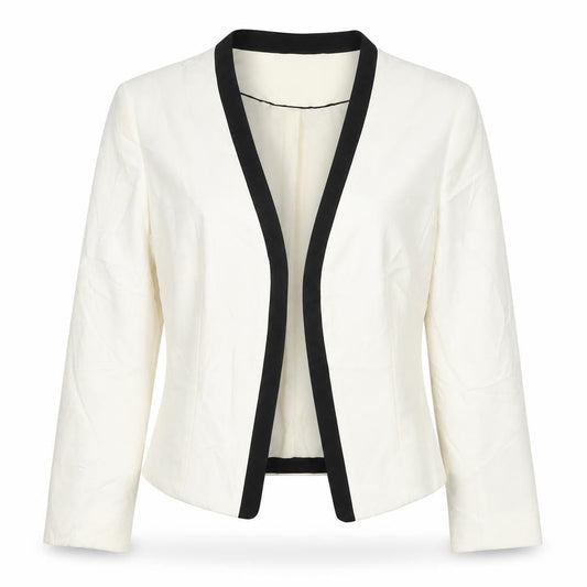 Womens UK Size 10 H&M White Jacket