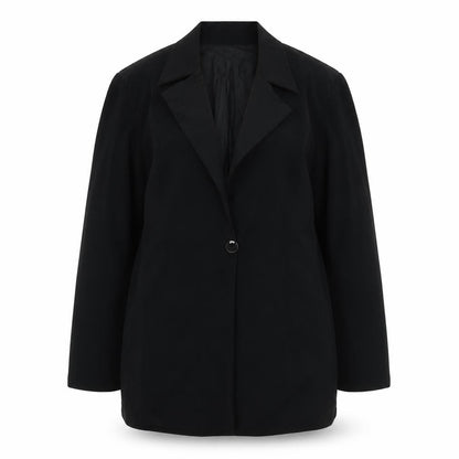 Belinda Ch'Ng Womens Black Jacket Blazer Size 12 Buckle