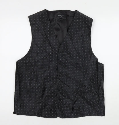 Mens UK Size 2XL Greenwoods Regular Black Suit Jacket