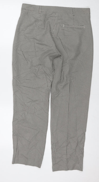 Womens UK Size 10 Marks and Spencer Regular Fit  Beige Trousers