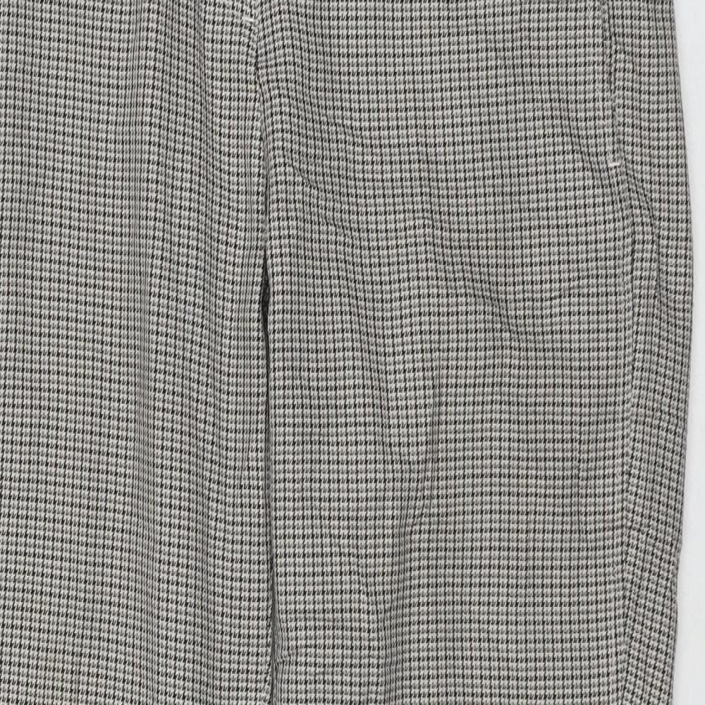 Womens UK Size 10 Marks and Spencer Regular Fit  Beige Trousers