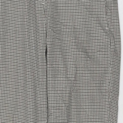 Womens UK Size 10 Marks and Spencer Regular Fit  Beige Trousers