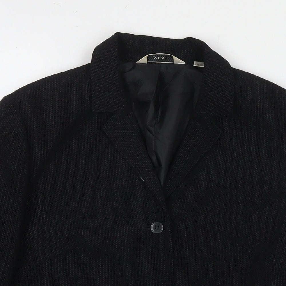 Womens UK Size 12 NEXT Black Jacket