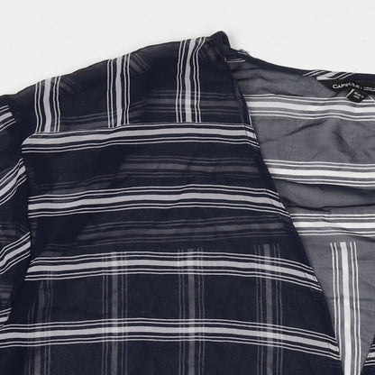 Womens UK Size 24 Capsule Blue Kimono T-Shirt