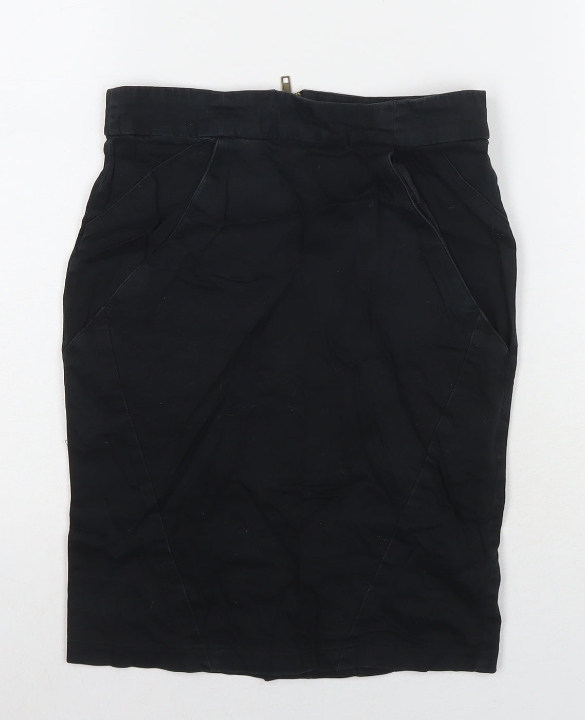 Womens UK Size 6 Topshop Mini Canvas Skirt