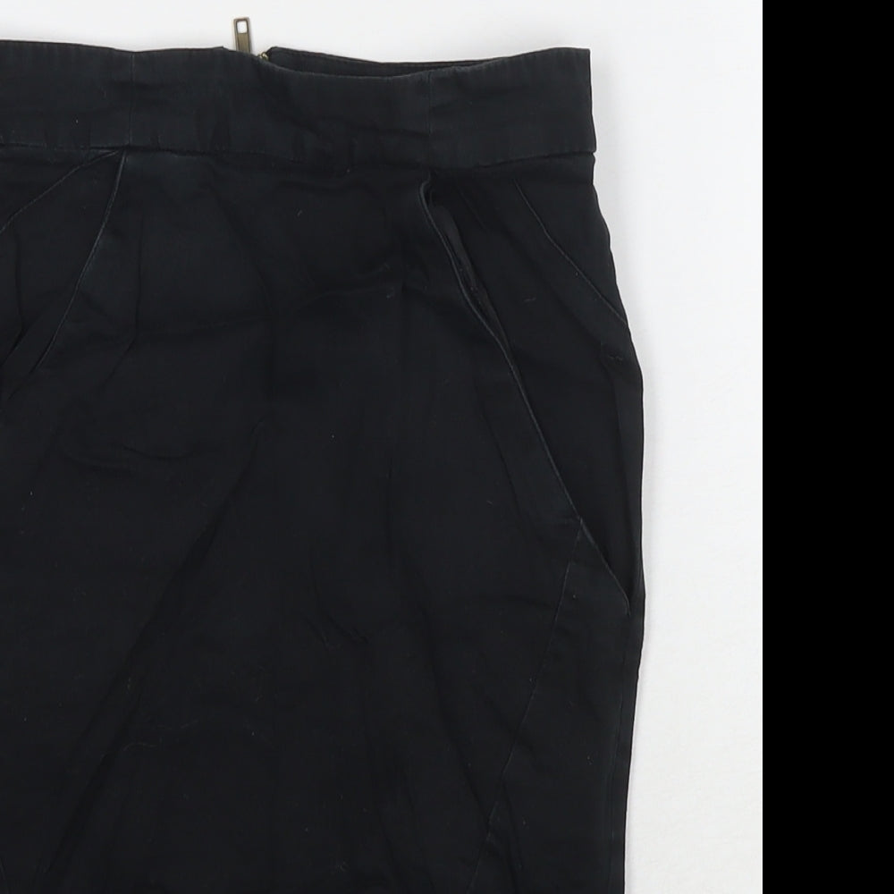 Womens UK Size 6 Topshop Mini Canvas Skirt