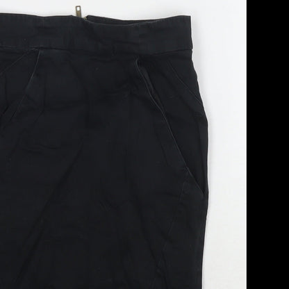 Womens UK Size 6 Topshop Mini Canvas Skirt