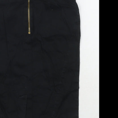 Womens UK Size 6 Topshop Mini Canvas Skirt