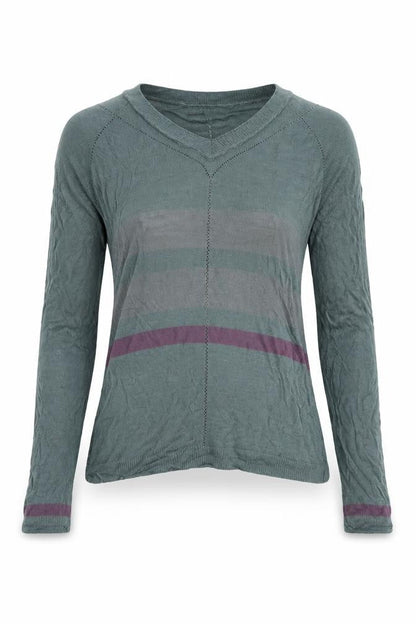 Next Womens Blue V-Neck Viscose Pullover Jumper Size 10