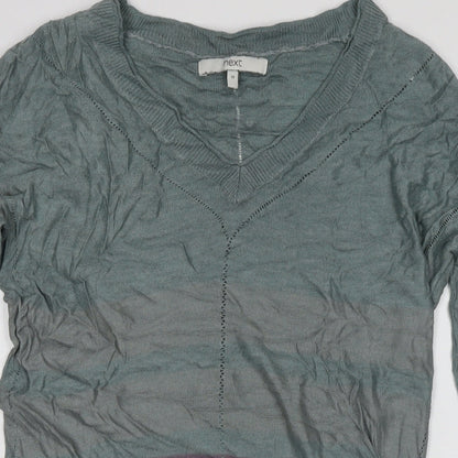 Womens UK Size 10 NEXT Blue Pullover Jumper