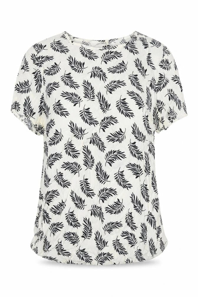 Womens UK Size 6 H&M White Basic Blouse