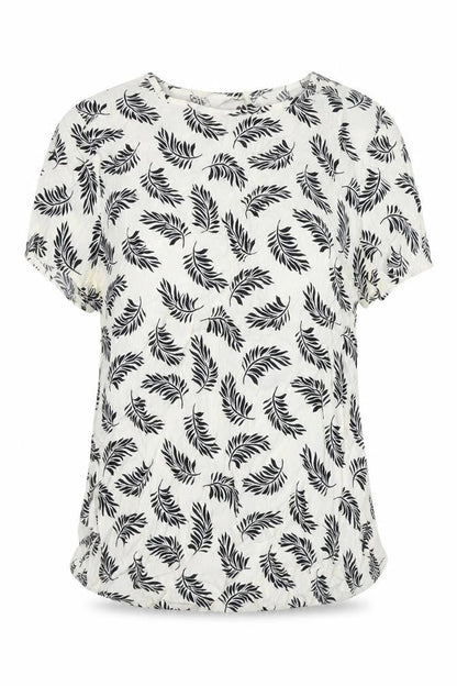 Womens UK Size 6 H&M White Basic Blouse