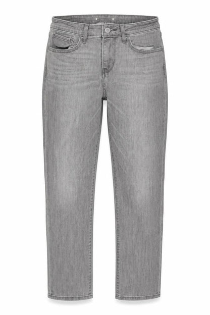 Womens UK Size 28 in Levi's Regular Fit Straight Grey Jeans