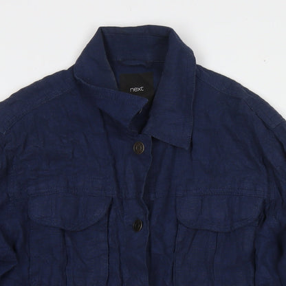 Womens UK Size 12 NEXT Blue Jacket