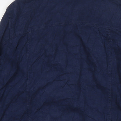 Womens UK Size 12 NEXT Blue Jacket