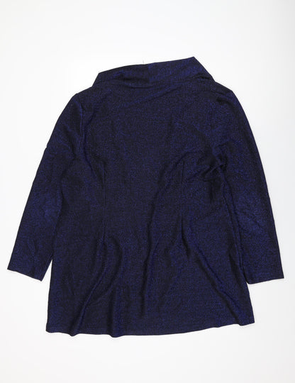 Womens UK Size 18 Cotton Traders Blue Jacket