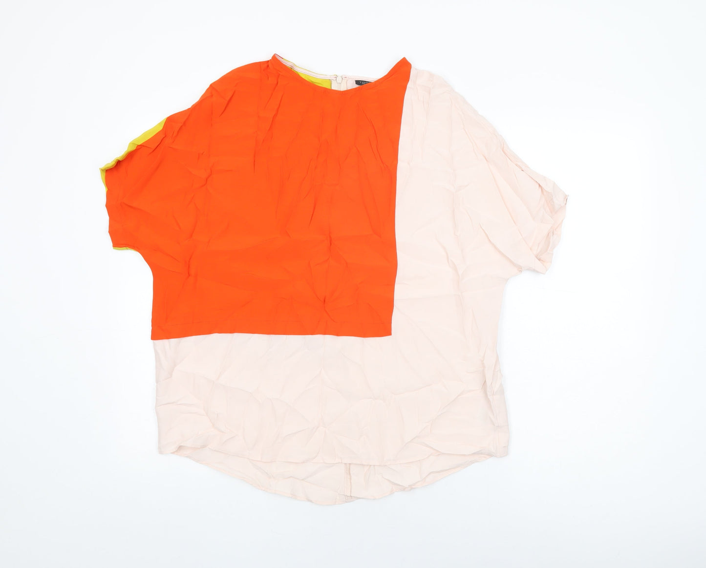 Womens UK Size 10 Topshop Pink Basic Blouse