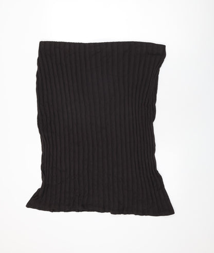 Marks and Spencer Womens Brown Cotton Flare Skirt Size 24