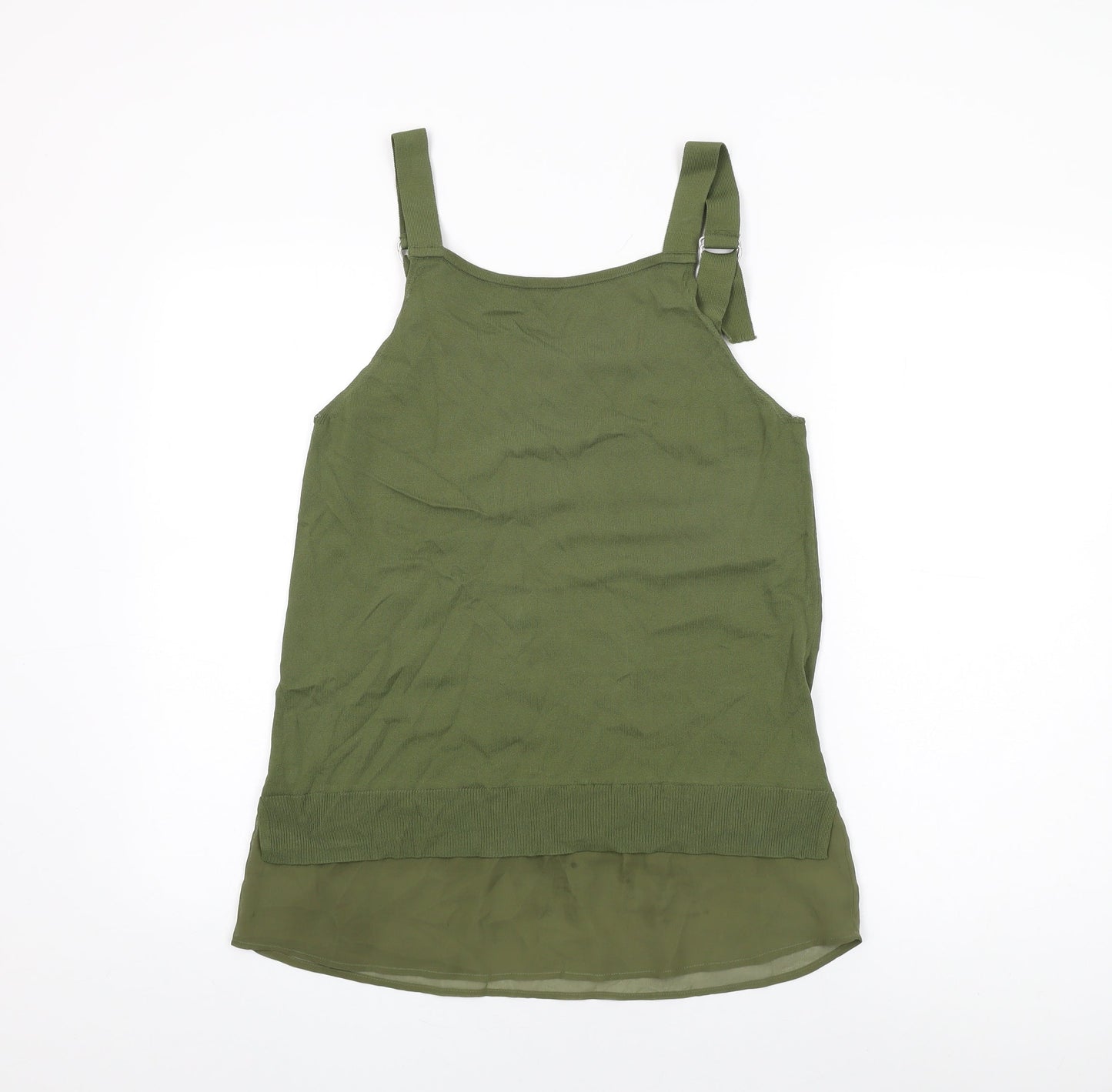 Womens UK Size M NEXT Green Basic T-Shirt