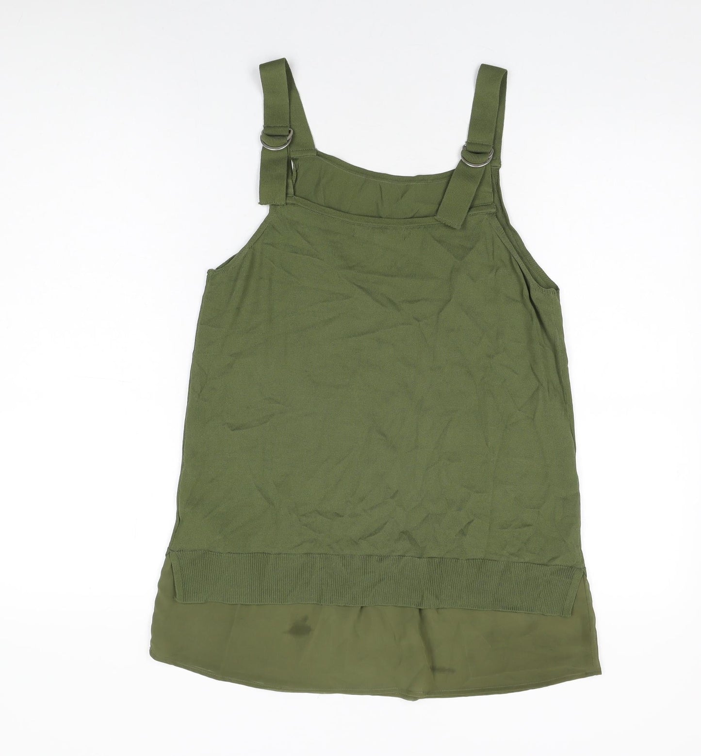 Womens UK Size M NEXT Green Basic T-Shirt
