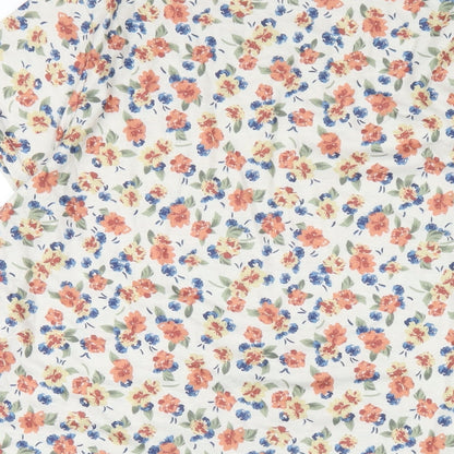 In the Style Womens Multicoloured Floral Polyester A-Line Size 12 Round Neck Pullover