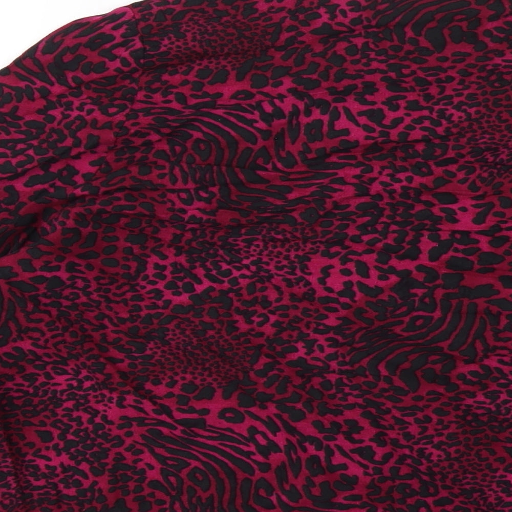 Womens UK Size 12 Dorothy Perkins Pink Basic Blouse
