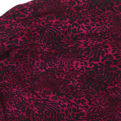 Womens UK Size 12 Dorothy Perkins Pink Basic Blouse