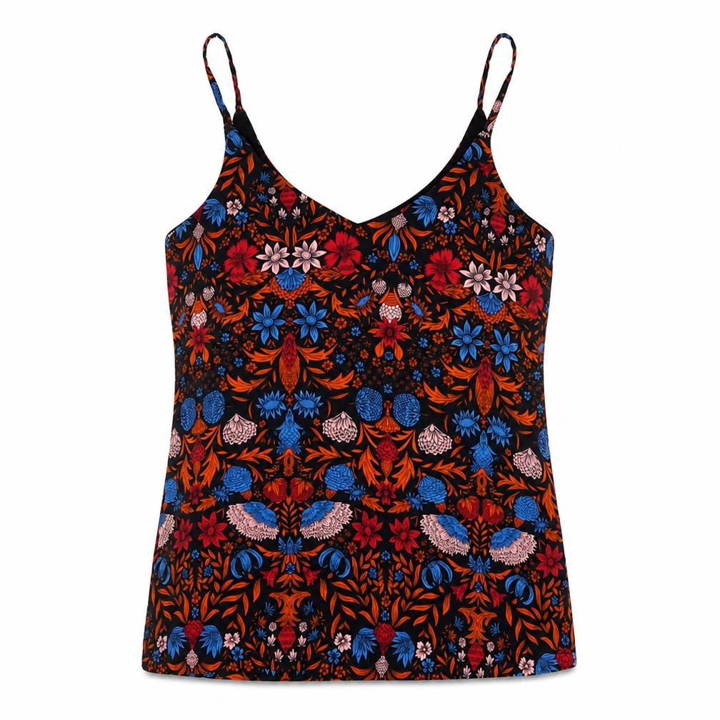 Womens UK Size 6 H&M Multicoloured Camisole T-Shirt