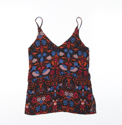 Womens UK Size 6 H&M Multicoloured Camisole T-Shirt