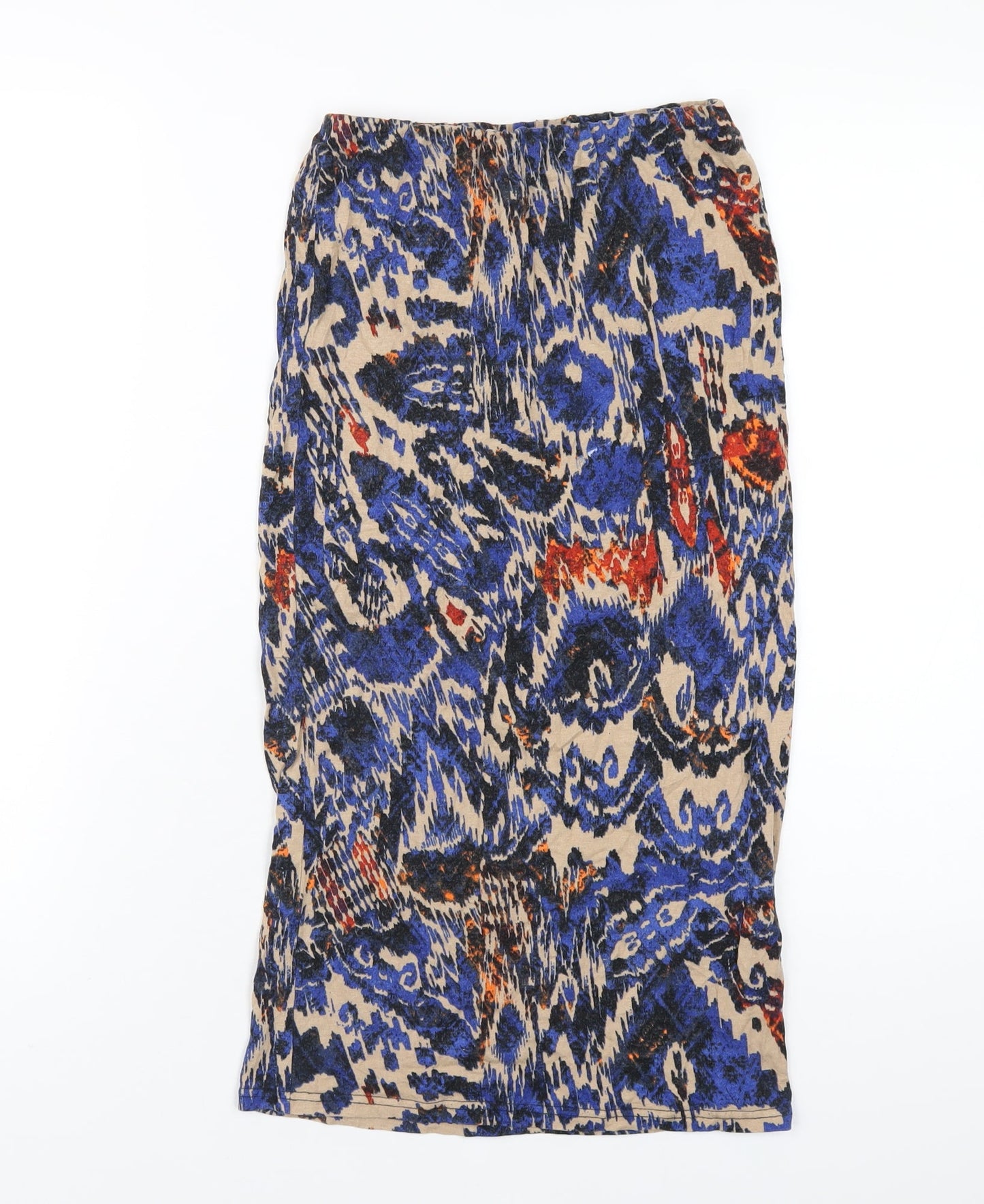 Womens UK Size 8 Topshop Straight & Pencil Jersey Skirt