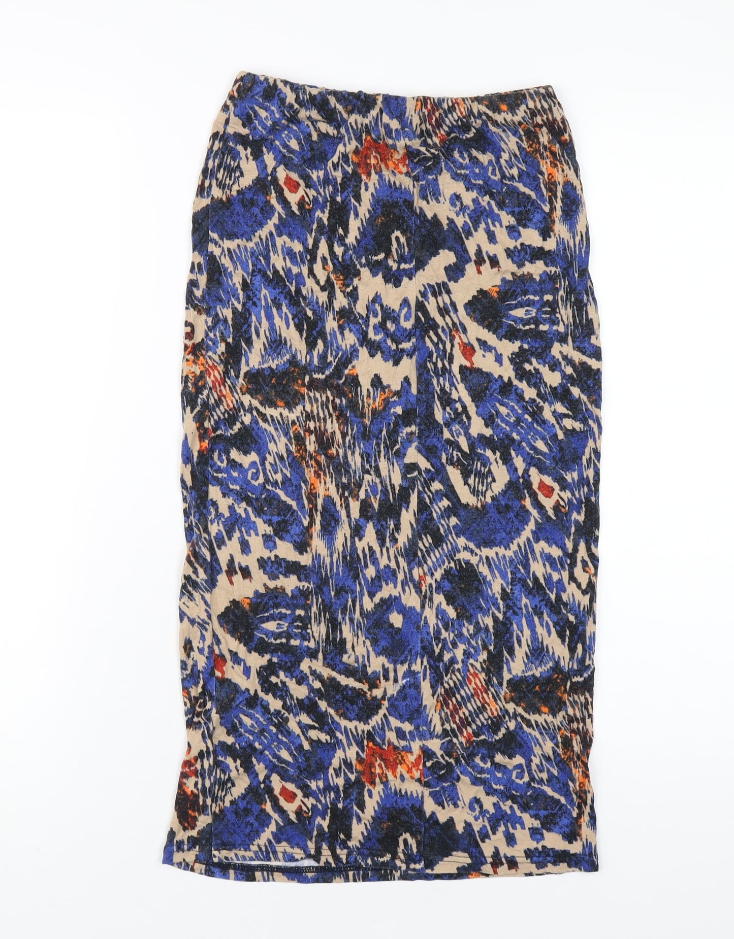 Womens UK Size 8 Topshop Straight & Pencil Jersey Skirt