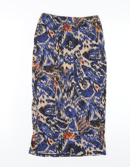 Womens UK Size 8 Topshop Straight & Pencil Jersey Skirt