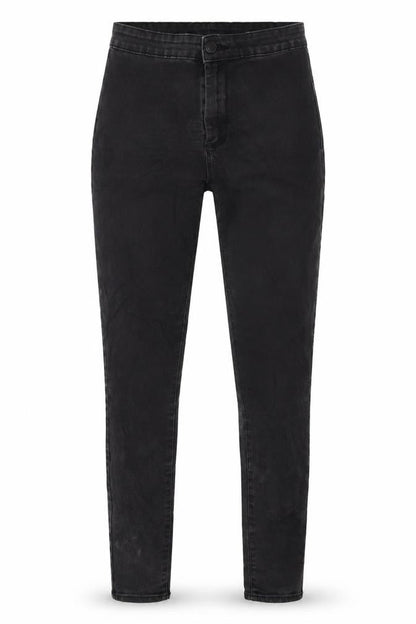 Womens UK Size 10 Denim & Co. Regular Fit Skinny Black Jeans
