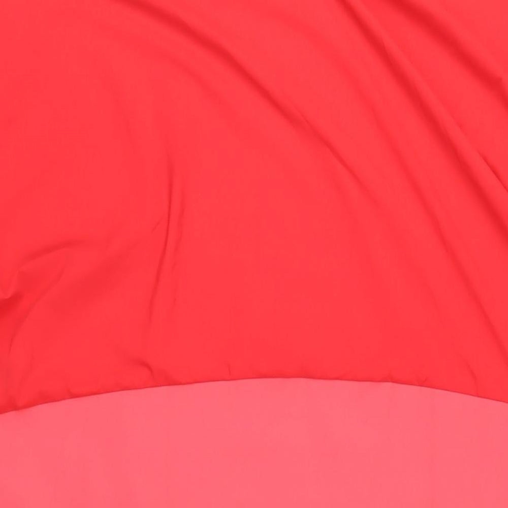 Hope Womens Pink Polyamide A-Line Size 18 Round Neck Pullover