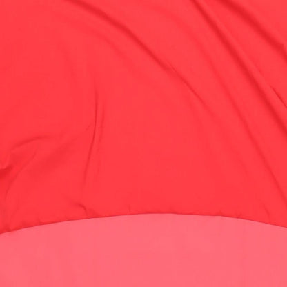Hope Womens Pink Polyamide A-Line Size 18 Round Neck Pullover