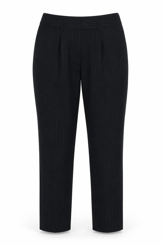 Womens UK Size 14 Autograph Slim Fit Dress Pants Blue Trousers