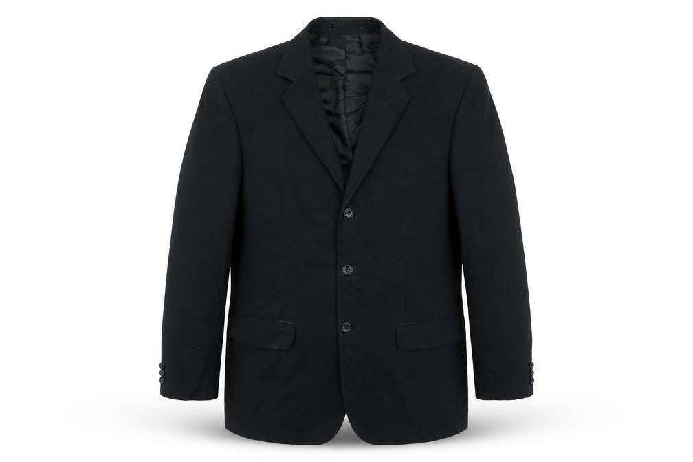 Mens UK Size 40 Principles Big & Tall Black Suit Jacket