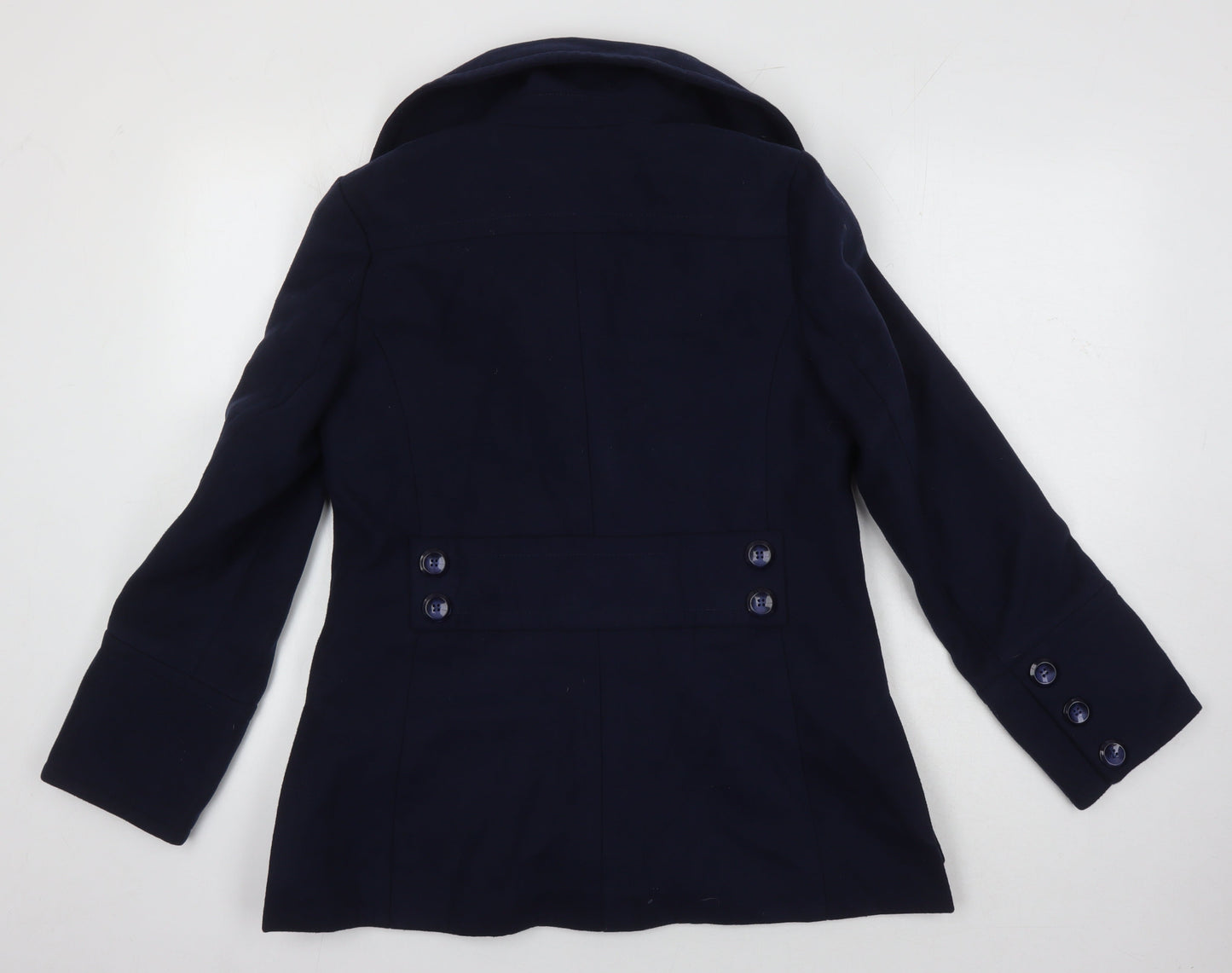Womens UK Size 8 ASOS Blue Overcoat
