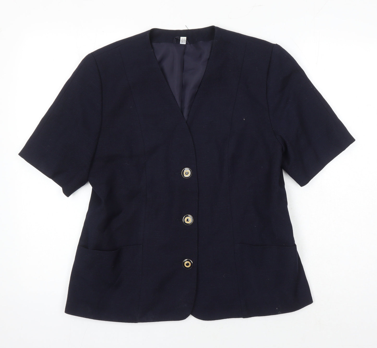 Womens UK Size 14 First avenue Blue Jacket