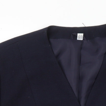 Womens UK Size 14 First avenue Blue Jacket