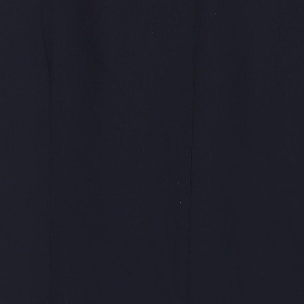 Modern Classics Womens Blue Polyester Pinafore/Dungaree Dress Size 14 Scoop Neck