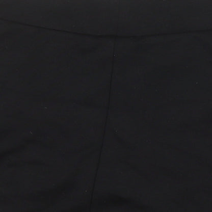 NEXT Girls Black Polyester A-Line Skirt Size 11 Years Regular - Elasticated waist
