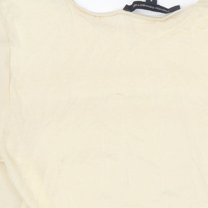 Womens UK Size S French Connection Ivory Tunic Blouse