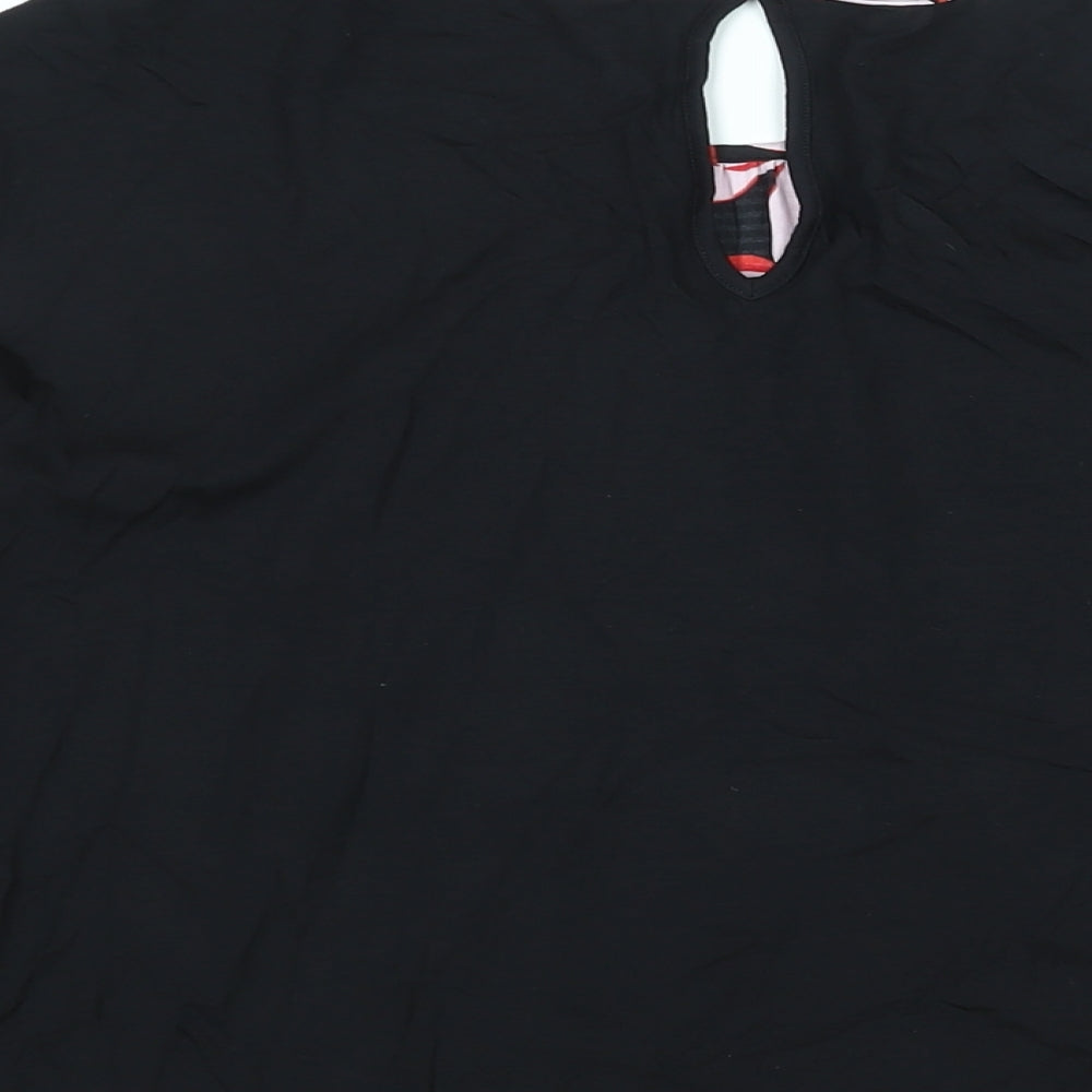 Womens UK Size 8 Marks and Spencer Multicoloured Basic Blouse