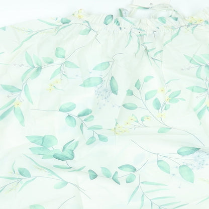 Womens UK Size 14 In the Style White Basic Blouse