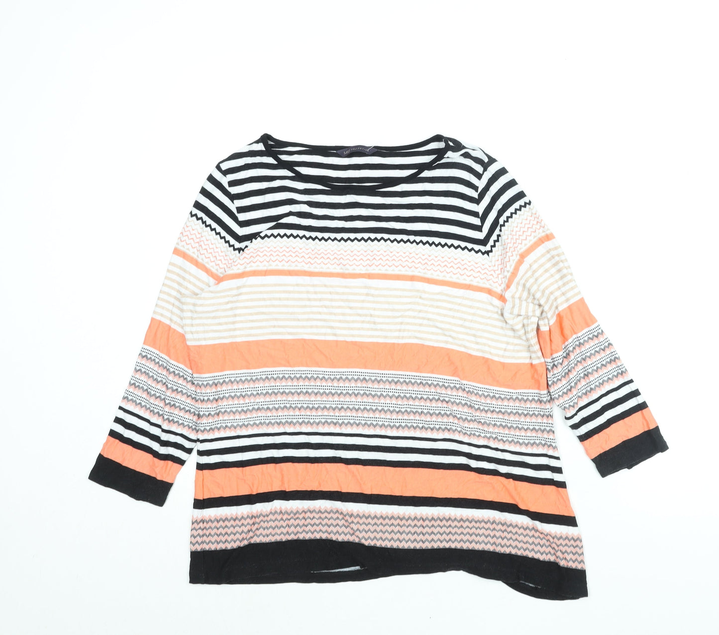 Womens UK Size 18 Marks and Spencer Multicoloured Basic Blouse
