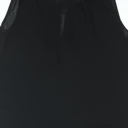 Womens UK Size 6 H&M Black Camisole Blouse