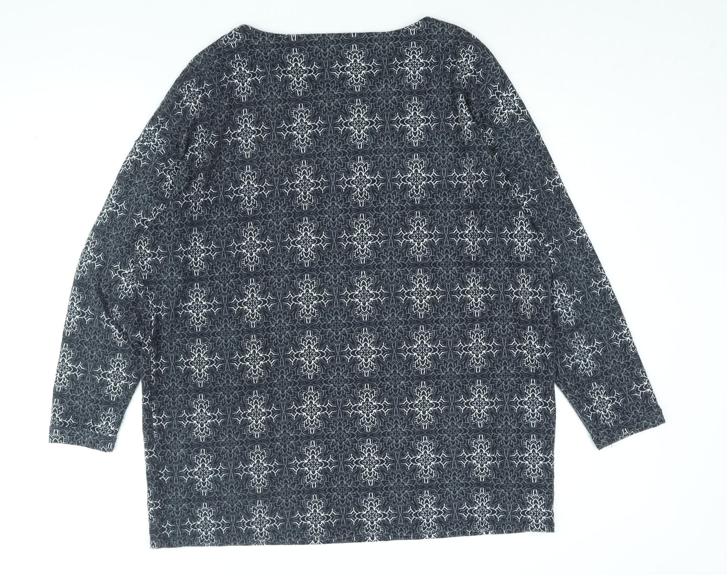 Womens UK Size 18 Marks and Spencer Black Basic Blouse