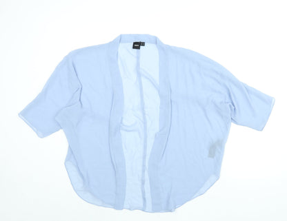 Womens UK Size 10 ASOS Blue Kimono Blouse